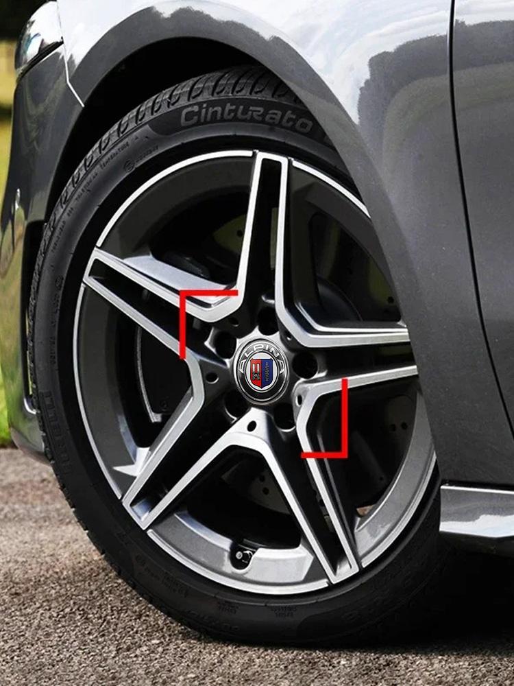 4 ks 56mm 60mm 65mm Znak na auto Krytka středu kola Samolepka Příslušenství Pro BMW E46 E36 E39 E60 E90 E90 F10 F30 G20 G21 G30 F15 X5