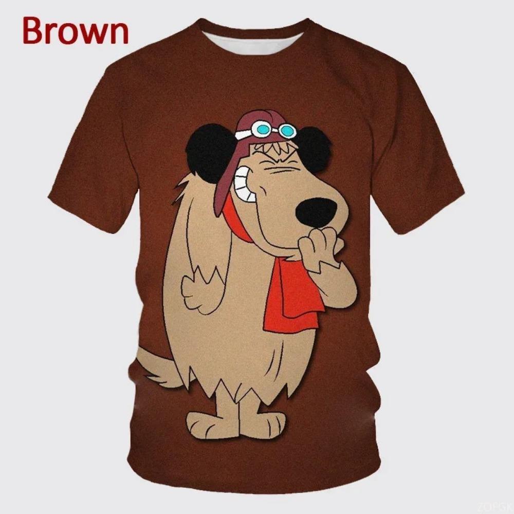 Moda Estiva Personaggio dei Cartoni Animati Stampa 3D T-shirt a Maniche Corte da Uomo Hip-hop Unisex Casual Girocollo T-shirt Top Streetwear