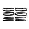 Car Chrome Door for Chevrolet Lacetti Daewoo Optra Viva 2007~2013 Handle Cover Carbon Fiber Trim Catch Cap Stickers Accessories