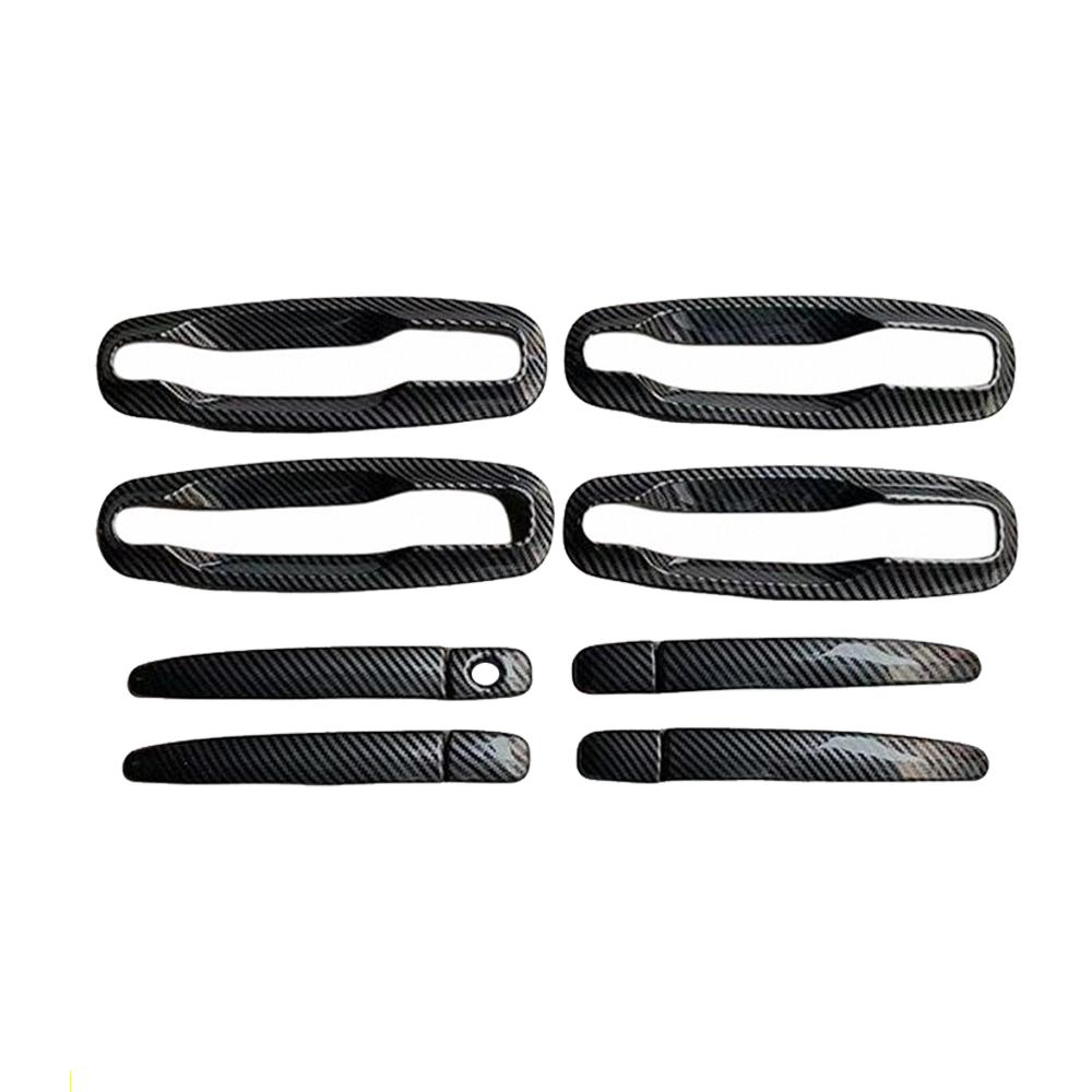 Car Chrome Door for Chevrolet Lacetti Daewoo Optra Viva 2007~2013 Handle Cover Carbon Fiber Trim Catch Cap Stickers Accessories