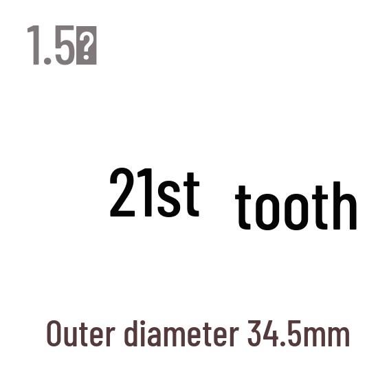 1,5M Modul Stirnrad, 13-120 Zähne, Stahl Zahnstange, 45 Stahl, Wärmebehandelt