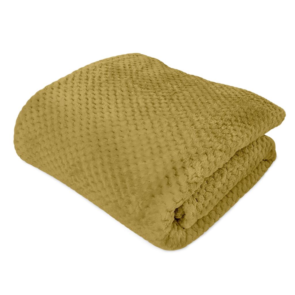Blanket 150x200 Jacquard, Light Olive Green Color