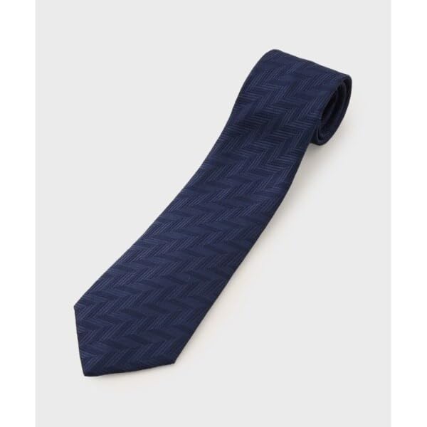 Takeo Kikuchi Yagasuri Silk Tie In 07001104 Navy 00 Men's (Made Japan) (093) (SS)