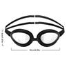 Swimming Goggles Cap Adult HD Anti-fog Swimming Goggles Set Waterproof Silicone Swim Glasses Anti-UV Swim Eyewear