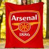 1pc A-Arsenal2 Theme Blanket - Digital Print, Polyester, Cozy for All Seasons, Perfect for Outdoor, and Travel