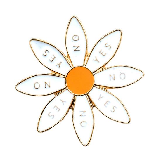 Legrační hranolky Pizza Daisy Brož Pin Svetr Denim Jacket Collar Badge