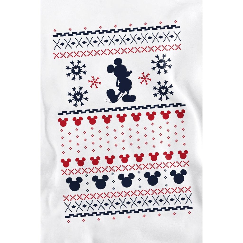 Disney Unisex Adult Mickey Mouse Christmas Sweater Sweatshirt