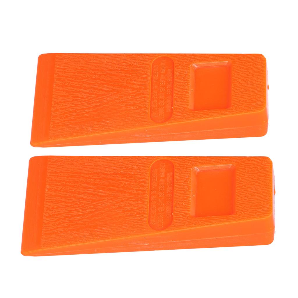 Tree Felling Wedges Safe Effort Saving ABS Plastic Weatherproof Stable Convenient Chainsaw Wedges for Lumbering