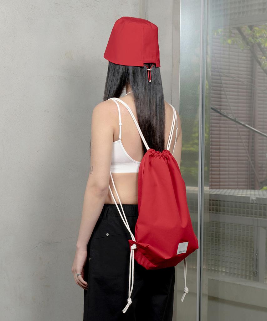 Hinge Hng Two-Way Gym Sack / Chili Red