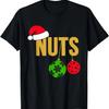 Chest Nuts Couples Christmas Funny Xmas Party Mens Womens T-Shirt