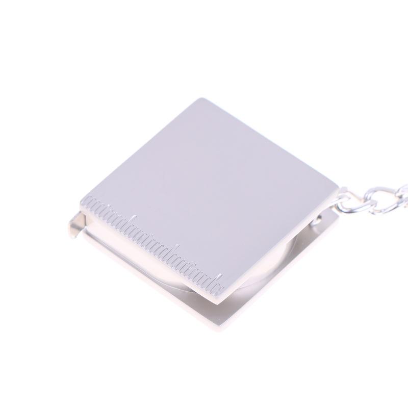 1/2Pcs Key Ring Pull Ruler Diy Hand Gauging Tools Tape Measure Keychain Portable Measuring Tools Retractable Rule