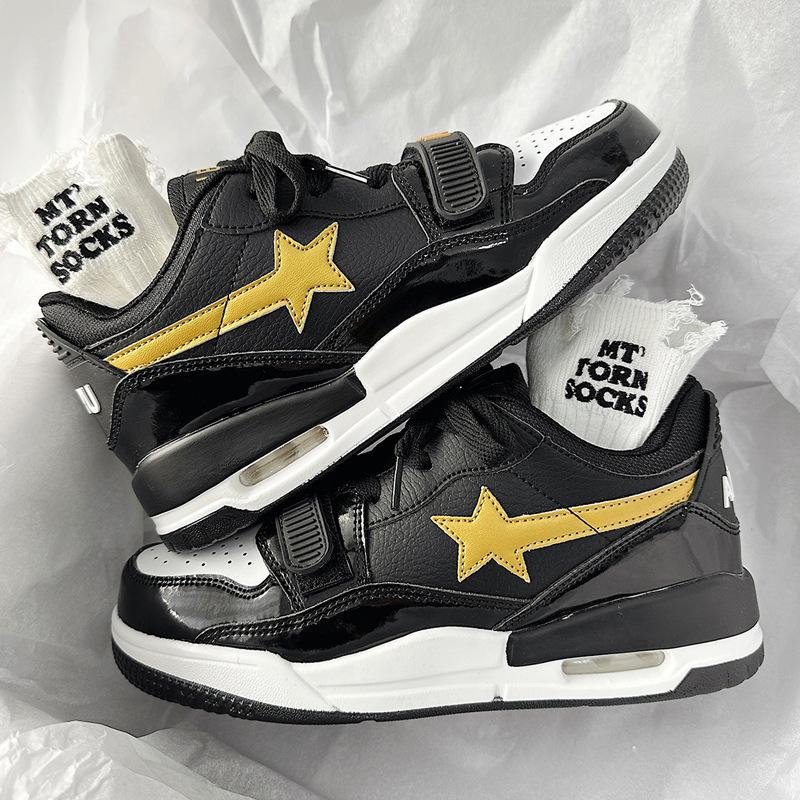 

Men s shoes air cushion sports shoes men s new summer thick-soled heightening versatile trendy casual meteor board shoes 44 standard code