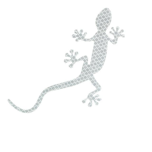 

Reflective Gecko Stickers Car Stickers Night Safety Driving Warning Gecko Strip Light Reflector Auto Car Exterior Accessories