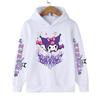 Kids Streetwear Kuromi Children's Hoodie Cute Sweatshirt Manga Kid Girl Boy Top Hoody Clothes