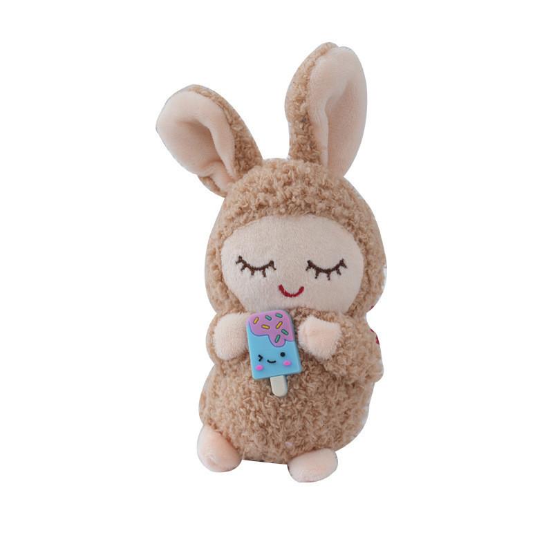 Adorable Plush Bunny Keychain Soft Stuffed Animal Toy For Weddings And Gifts