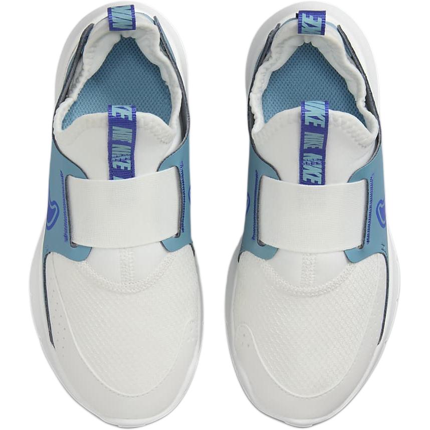 Nike Flex Runner 3 Comfortable Versatile Non-Slip Durable Low-Top Kids Running Shoes Kids Sneaker White Green FN1449-103