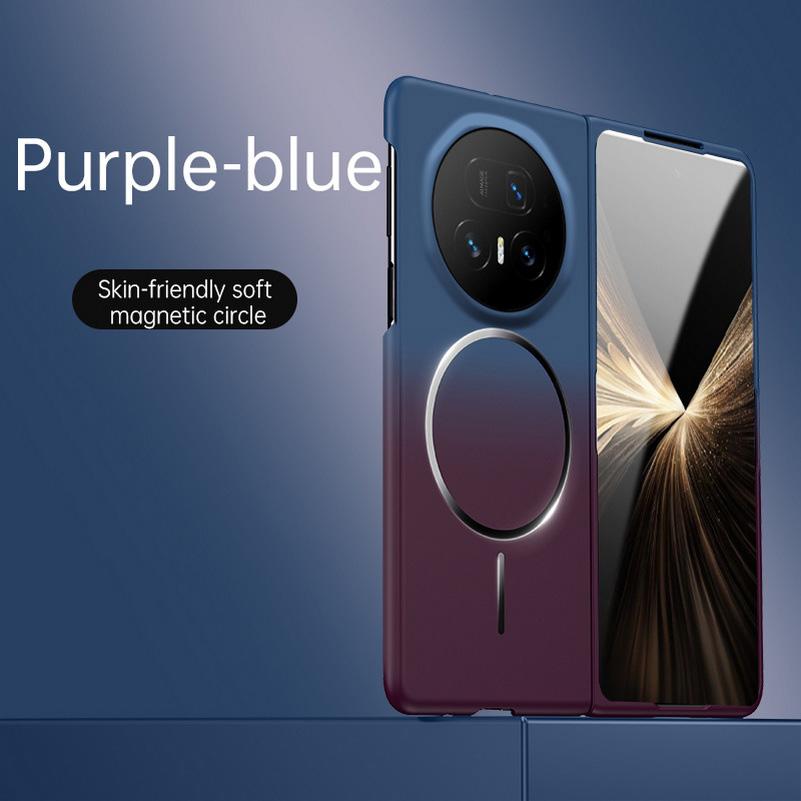 Delicate and Skin-friendly Gradient Strong Magnetic Case For Honor Magic V5 Magic V3 V2 Magic Vs 3 Vs2 Camera Protect Cover