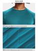 Men's Quick-Dry Round Neck T-Shirt: Breathable, Loose Fit for Spring/Summer Running, Fitness, and Casual Training.