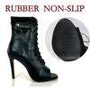 Woman Latin Dance Shoes leather Party Tango Dance Booties for Women Salsa Dance Heels Ballroom Shoes Sexy Stilettos