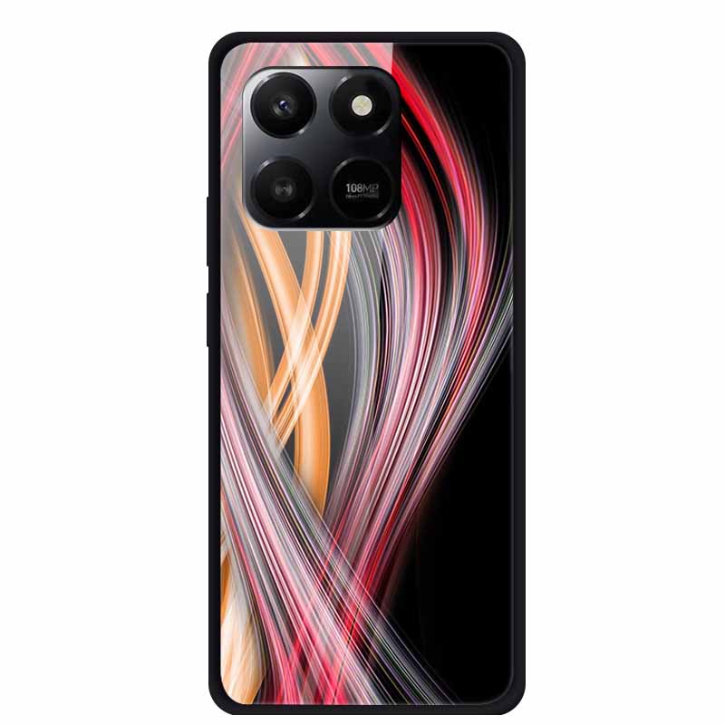 Glass Case For Honor X7d Play 10T 5G Case Soft Bumper Hard Tempered Glass Back Cover For Honor 400 Smart 2025 Phone Cases Fundas