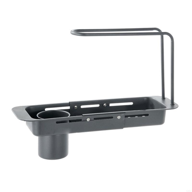 Stainless Steel Telescopic Sink Rack Storage Stand for Kitchen Storage X3UC