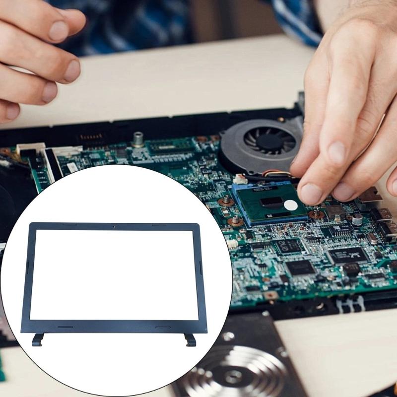 LCD Back Cover Case Bezel Front Frame Cover Case Laptop Screen Frame Replacement for 100-15IBY B50-10 Laptop Accessories