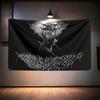 Vlajka rockovej hudby 3x5 stôp Pre fanúšikov Darkthrone Transparent HD tlač Mosadzné očká Dekorácia steny garáže, spálne, obývacej izby, internátu Tapiséria