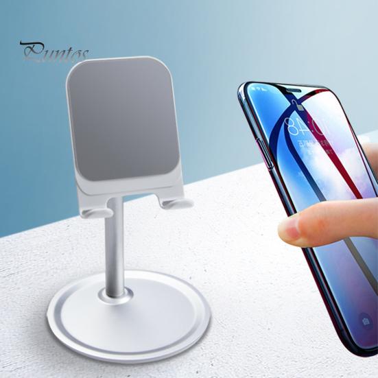 Desk Aluminium Alloy Anti-slip Tablet Stand Adjustable Rotatable Phone Holder