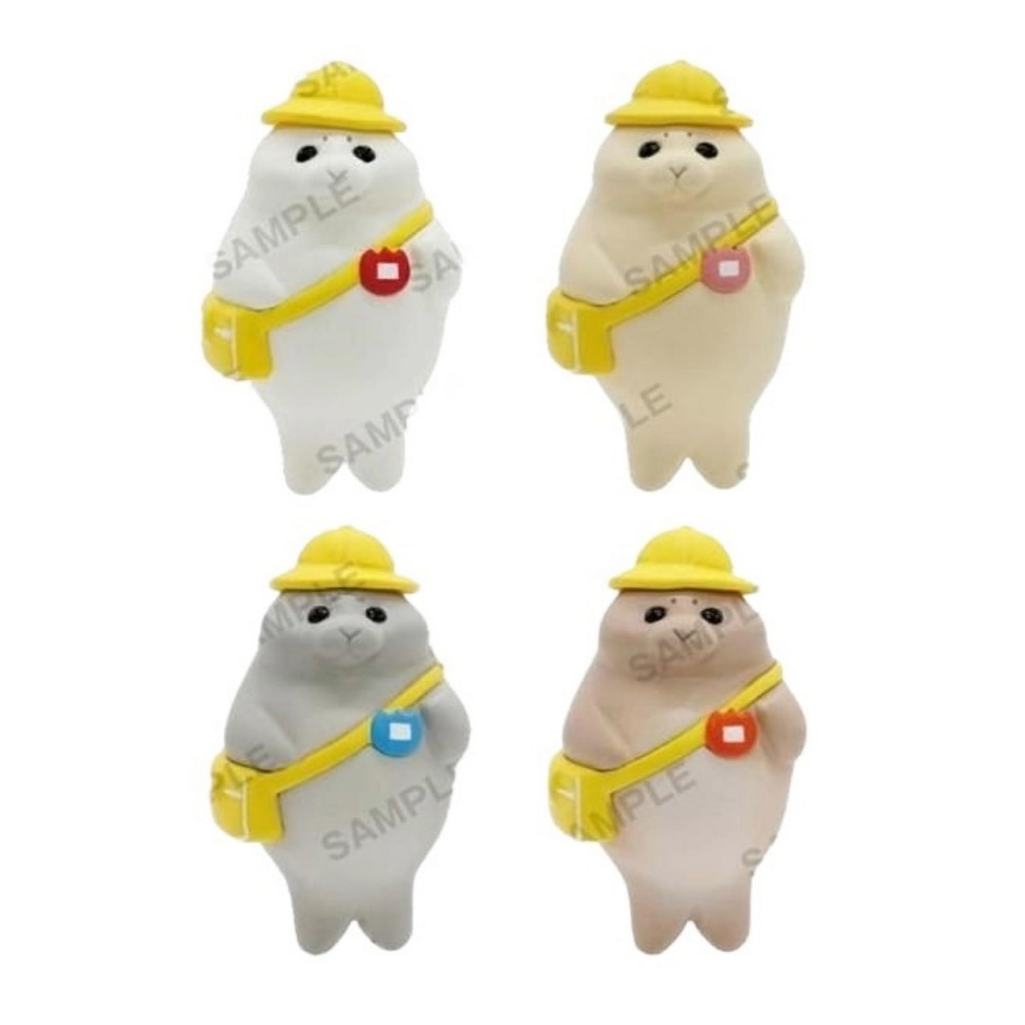 Bushiroad Creative Seals Complete Set of 4 Types Capsule Kindergarten-Attending × (Gachapon Toy)
