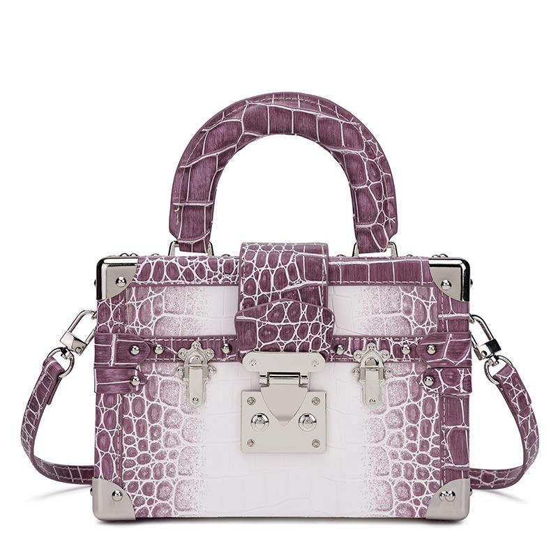 

Himalayan Box Bag, All Handmade Vanity Case, Handbag, Oblique Span Bag, Fashionable And Popular Retro Women S Bag. 20.5*7*14