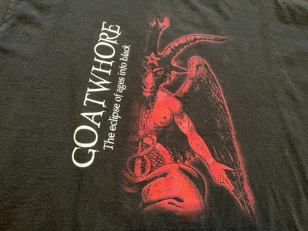 

Goatwhore Band Black T-Shirt Cotton Full Size Unisex S-5XL YY167 Unisex T-Shirt XXXXL