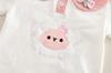 Korean Summer Baby Girl Doll Collar Short Sleeve Outfit Set