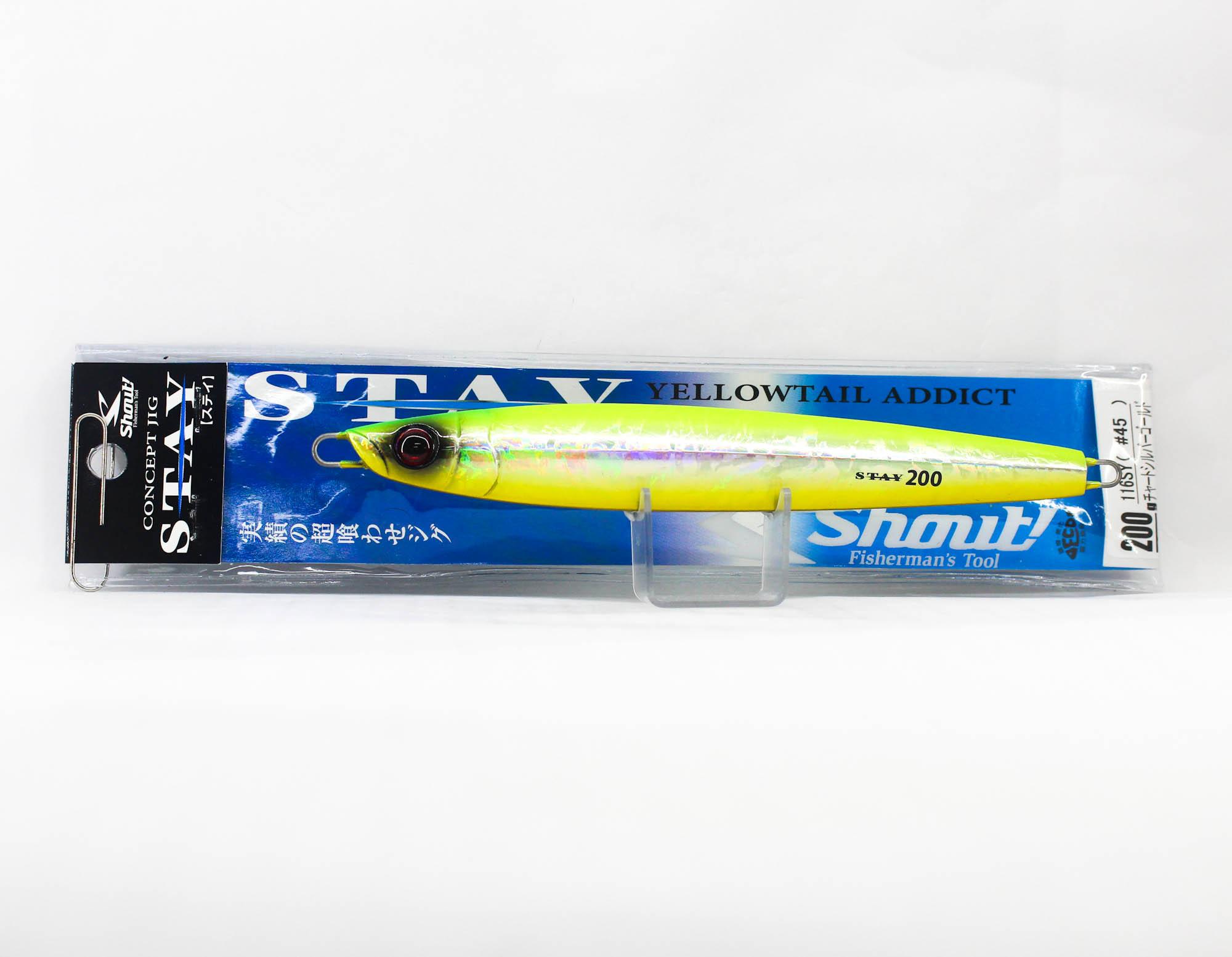 Shout 116-SY Metal Jig Stay 200 grams 45 (5757)