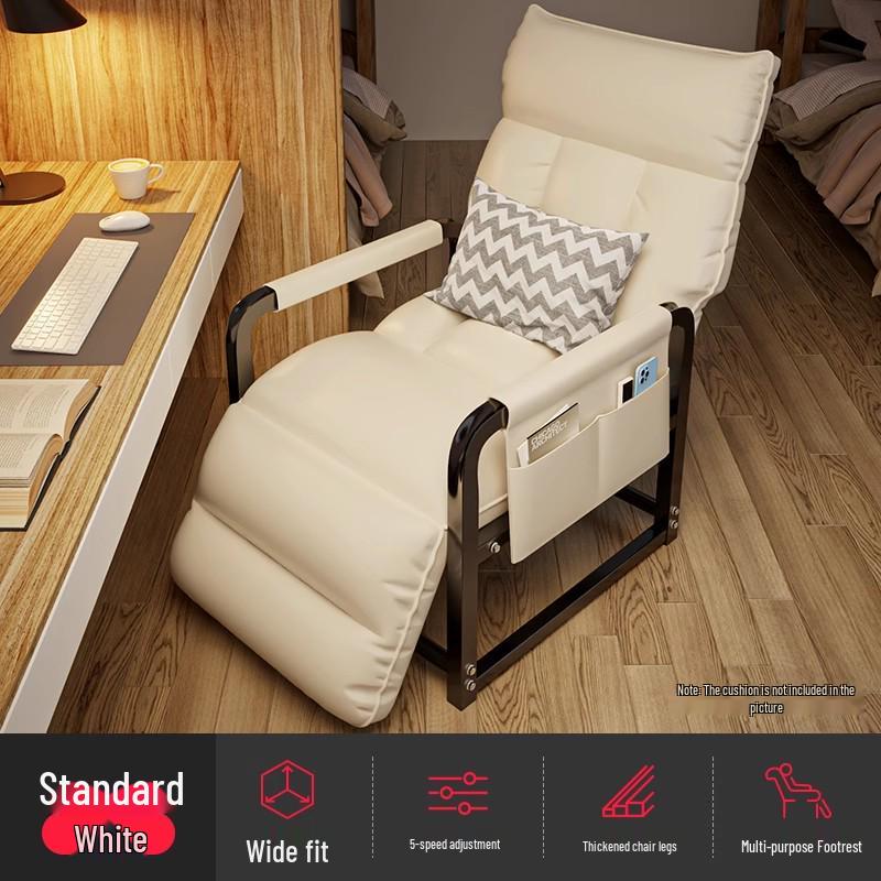Reclining Lounge Chair for Office & Relaxation - Versatile Use: Office, Sofa, Dorm, or Lazy Backrest