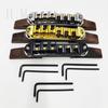 High-end Rosewood Jazz Electric Guitar Bridge Set Ball Shape Bottom Code Guitar Replacement Accessories
