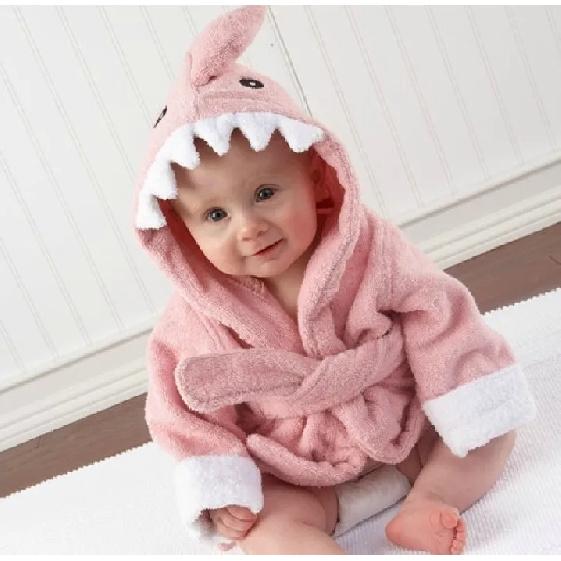 Custom Baby Name Cotton Baby Robe Bath Towel Cute Hoodies Infant Bath Blanket Kid Soft Bathrobe Kid Clothes