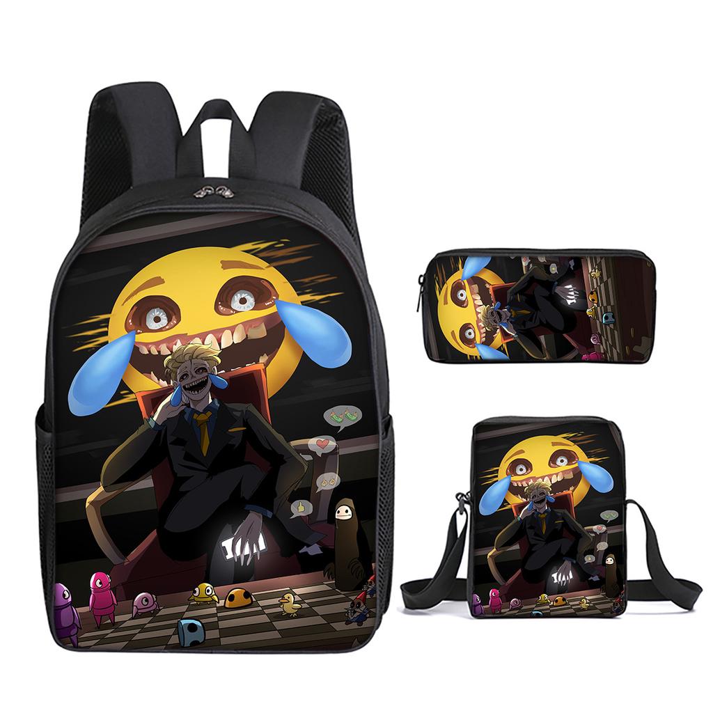 R.E.P.O. Game 3Pcs/Set Backpack Student School Shoulder Bag Kid Cute Travel Backpack Children Birthday Gifts
