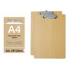 5 Wooden Clipboards Set: Includes 4 Clipboards with Pen Holders, 5 Writing Pads, and 16 File Boards for Restaurant Order Management