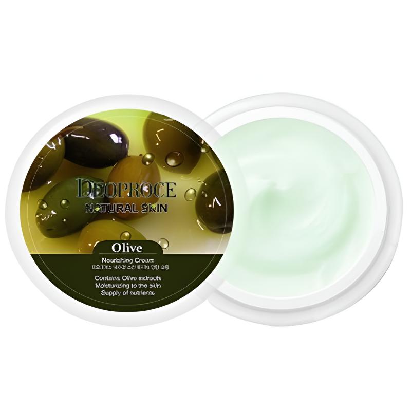 

[Deoproce] Natural Skin Olive Nourishing Cream 100 g