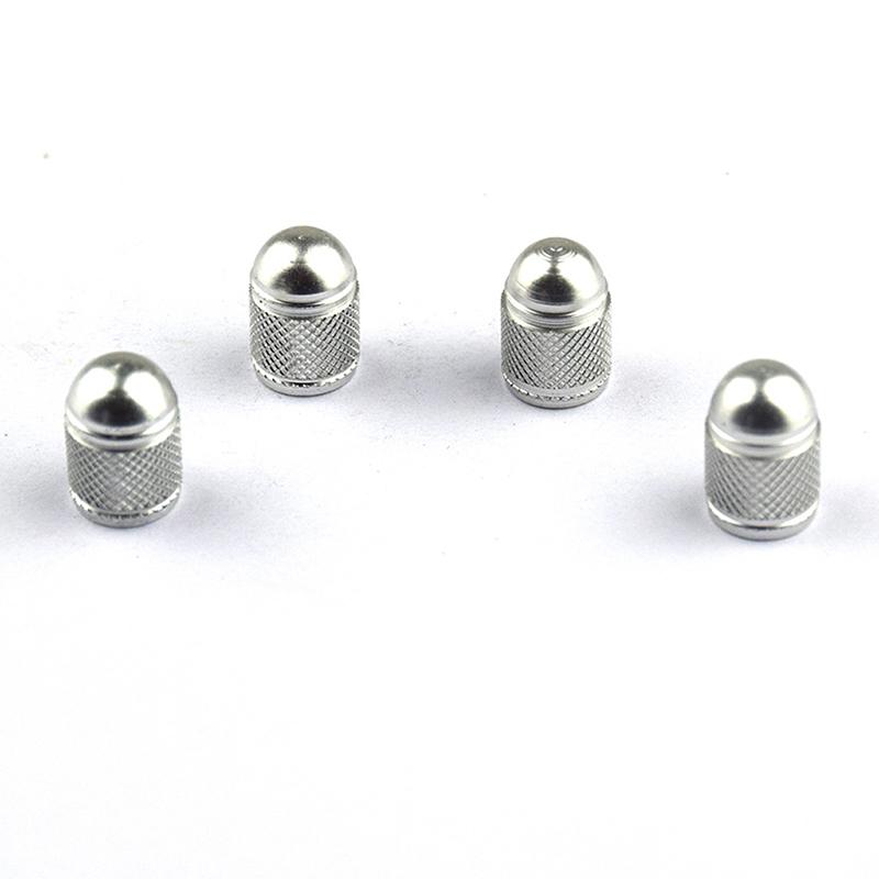 4/8pcs Aluminum Alloy Car Wheel Tire Valve Caps Bullet Tyre Valve Cap Motorcycle Bike Tire Rim Stem Cover Dust Proof Nipple Caps