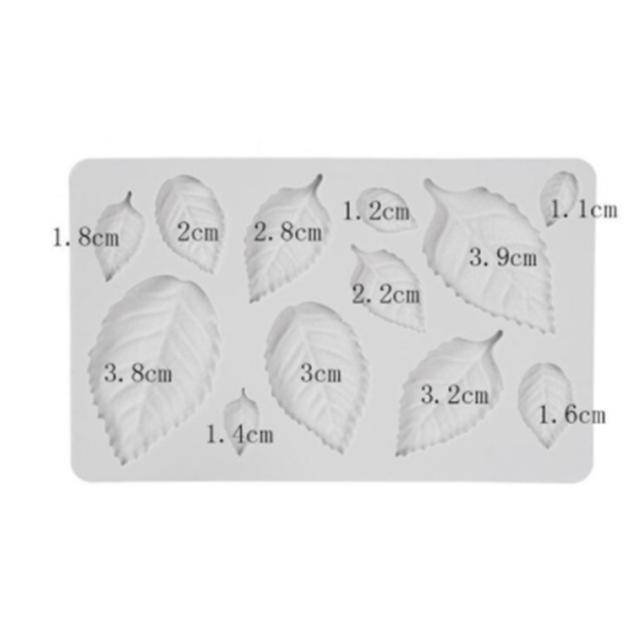 

Форма для кленового листа, силиконовая помадка, инструменты для украшения торта, форма для выпечки шоколада, 3D сахарная смола, глина, домашние формы для выпечки серый