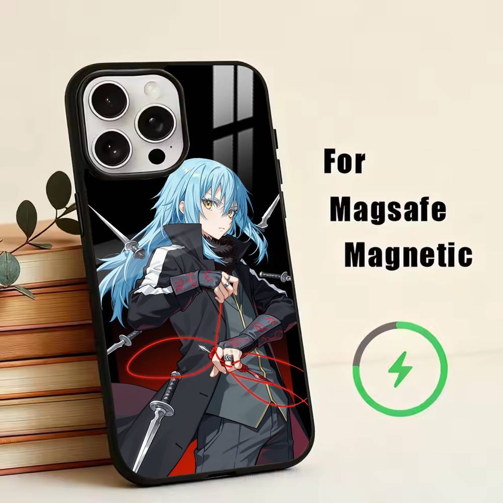 

I Got R-Reincarnated as a S-Slime Phone Case For iPhone17,16,15,14,13,12,11 Plus,Pro Magnetic For Magsafe Wireless Charging iPhone17Pro