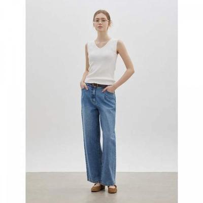 Cc Collect Pin Tuck Baggy Denim Pants C261psa401