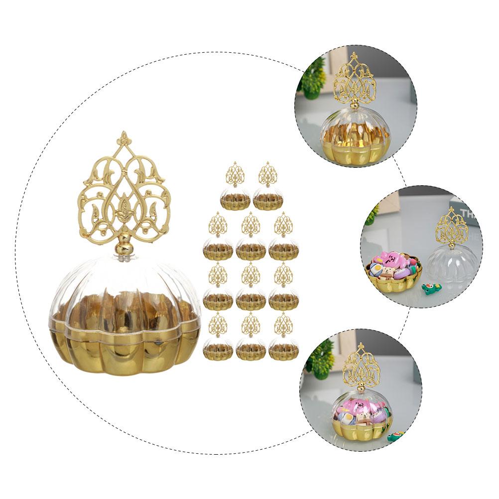 12 Pcs Candy Box Small Favor Boxes European Style Gift Containers For Bridesmaid Party Snacks Packaging Boxes Chic Treat