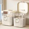LISM Transparent Sealed Rice & Grain Storage Container