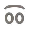 Coussinets d'oreille résistants à la transpiration Housse d'arceau pour QC45 QC35 QC25 QC15 AE2 Coussinets de casque Housse d'oreillettes lavable facilement Housse d'oreillette