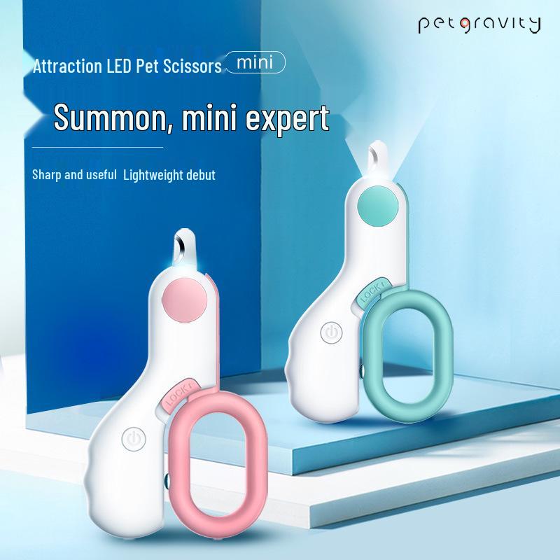 Coupe-ongles LED pour Animaux de Compagnie - Chats et Chiens - Mini Design Transfrontalier