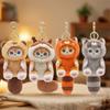 Raccoon Plush Pendant Keychain Cute Doll Small Gift