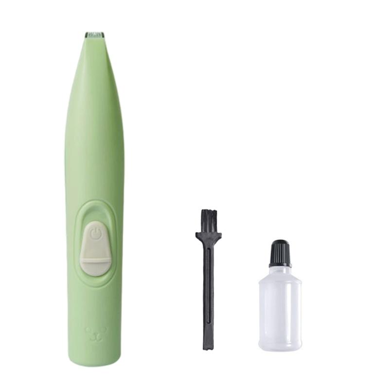 Kabelloser Tierhaarschneider für Hunde Katzen mit geräuscharmem Design und ergonomischem Griff für Pfotenpflege