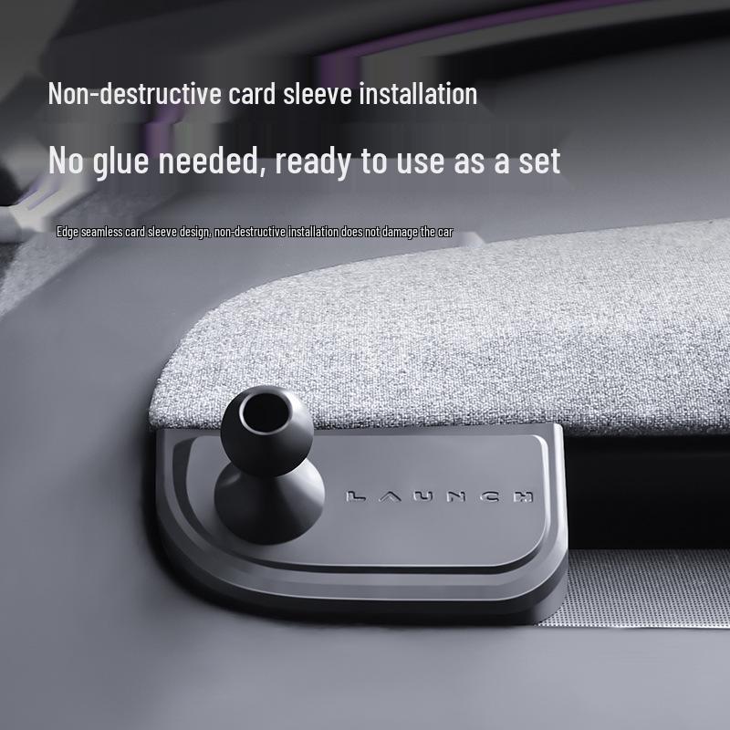 Tesla Model Y/3 Magnetic Phone Holder with Glueless Buckle Base
